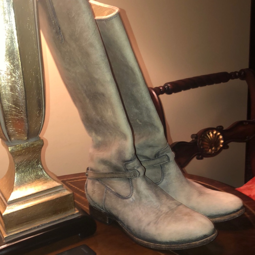 FRYE LEATHER MELISSA cowboy 🤠 BOOTS